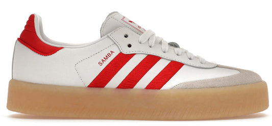 Adidas Sambae 'White Better Scarlet Gum'